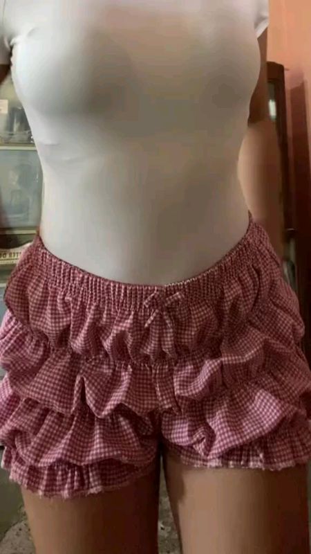 BLOOM SEXY SHORTS Smocking Coquette Ruched Shorts#Short#Checkoutna#FreeCoinsinShopeeVideo #MasmurasaShopee
