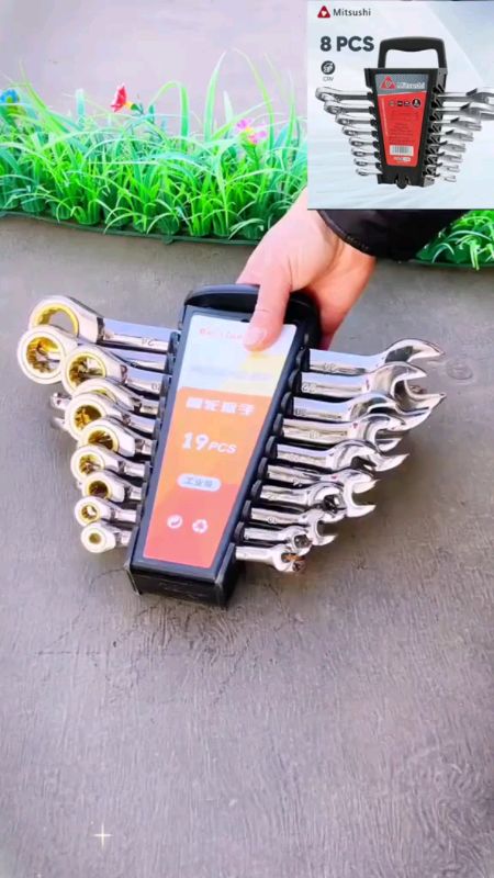 Mitsushi 8pcs Combination Wren...#spannerMultifunctikn#combinationwrench#wrenchSeries