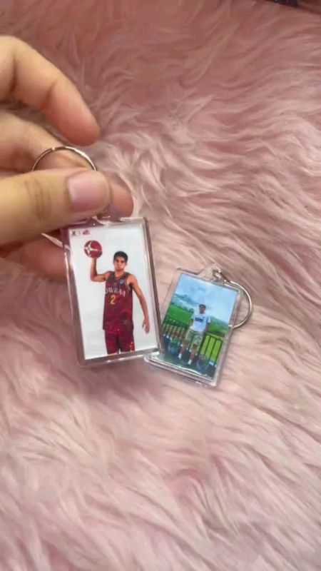 Rene Baterbonia Back to Back Acrylic Keychain High Quality Perfect for Gifts and Souvenirs