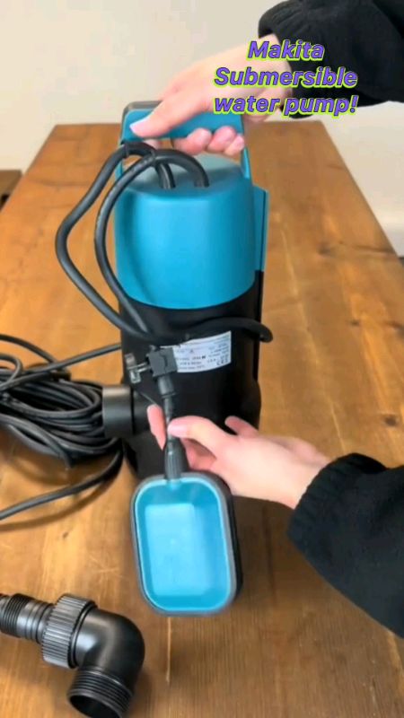 Submersible water pump booster by Makita, High sewage pump! #makita  #submersiblepump #makitawaterpump  #powerpump#powerpump #fyp#shopeefind #mustbuy