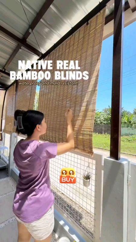 ##bambooblinds #windowblinds #blinds #OUTDOOR #FreeCoinsInShopeeVideo #nativeblinds #OutdoorBlinds #bamboorollerblinds #shopeefinds