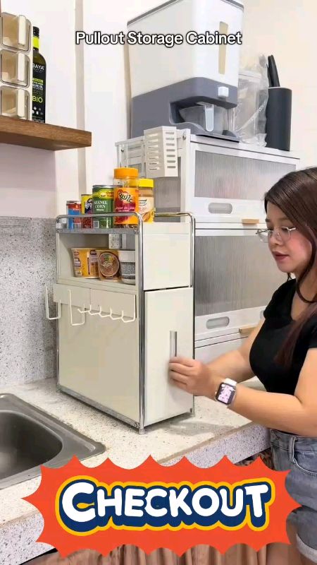 #storageorganizer  #spicestorage #storagecabinet #storageorganizer #spicerack #cabinetdrawer #ShopeeCommsXTRA #murasashopee #trending #shopeefinds