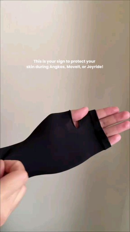 RXR Motorcycle Cooling Sleeves Black Arm Sleeves UV Sunblock Protection with Thumb Hole Pair#ShopeePhPayDaySale #MasMuraSaShopee#hugotSaShopee