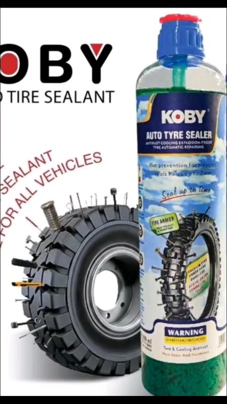 Koby Motorcycle Tire Sealant Original Formula! High-Performance Puncture Protection.#KobySealant #MotoMaintenance #FlatTirefix #RideSafe