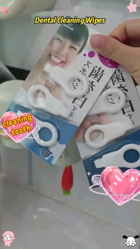 4 Pcs/set Tooth Cleaning Wipe Remove Tartar Remove Stains Tooth Scaler Oral Care Dental Plaque Nano Sponge Handy Tool#free #sale #cleaning #oral #care