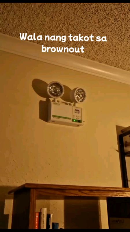 Wala nang takot sa brownout! 🔦  Greenfield LED Automatic Emergency Light #EmergencyLight #BrownoutProblems #GreenfielLED #ledlight #BrownoutSolution