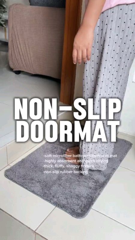 #Check out #Bathroom Mat #Absorbent #Doormat Bathroom #Floor Mat Anti Slip Durable #Carpet Soft and #comfortable READY STOCK for
