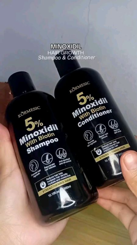 KORMESIC Minoxidil Shampoo Conditioner#MasMuraSaShopee #HugotSaShopee #FreeCoinsInShopeeVideo #ShopeeFinds #sulit #fyp