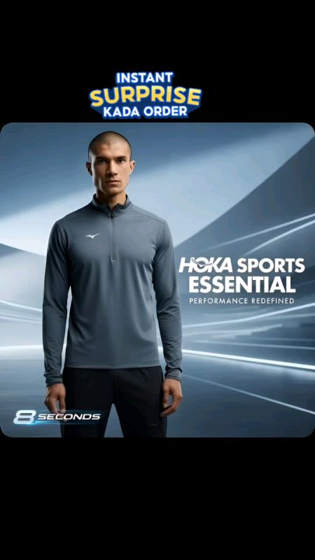 ‼️SALE‼️Hoka Glidetech Quarter Zip Men's Apparel#FreeCoinsInShopeeVideo  #MasMuraSaShopee #hoka #glidetech #men #apparel #fyp #trending #shopeeph