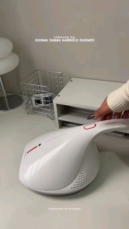 Deerma CM800 handheld dust mite vacuum cleaner UV sterilization vacuum 13000Pa#FreecoinsinShopeevidoe #Masmurasashopee #trending #fyp #viral