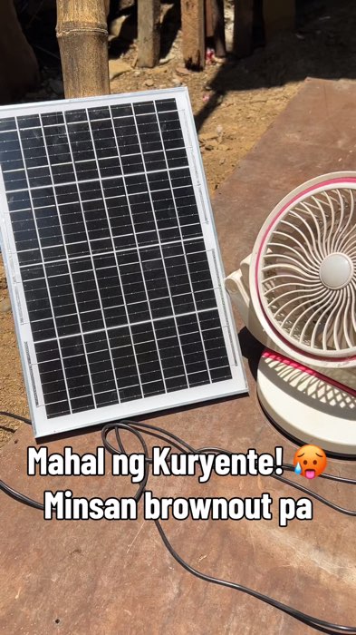 Mahal ng Kuryente at misan brownout pa kaya ito ang solusyon dyan #MasMuraSaShopee #brownout #solarcharger #solar