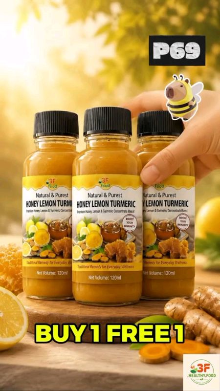 #honey lemon turmeric drink