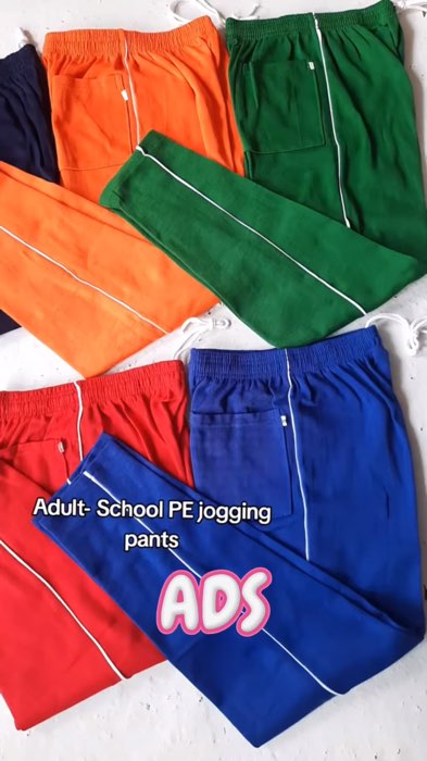 P.E Jogging Pants #joggingpants #peuniform #JoggingPantsUniform #PantsForKids #highquality #makapal #affordable #fyp #trending #highlight #follower #f