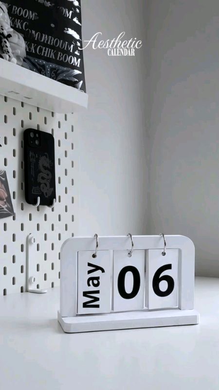 Never miss a date again 📅 🤍 #aestheticcalendar #calendar