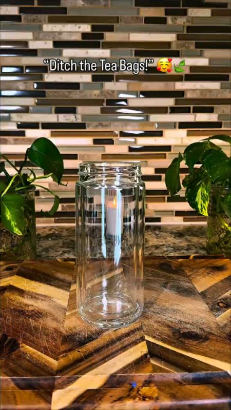 Double Wall Tea Bottle, Double Wall,Flower tea cup #MasMuraSaShopee #viral #fyp #foryou