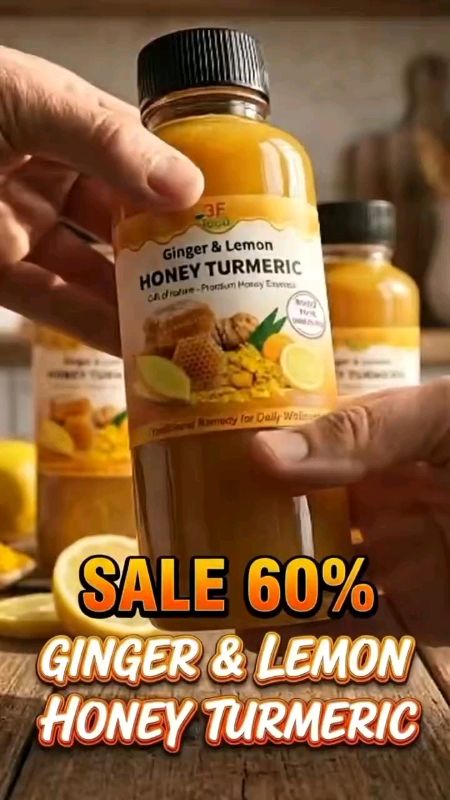 # Ginger Lemon Honey Turmeric Drink Immunity  Booster