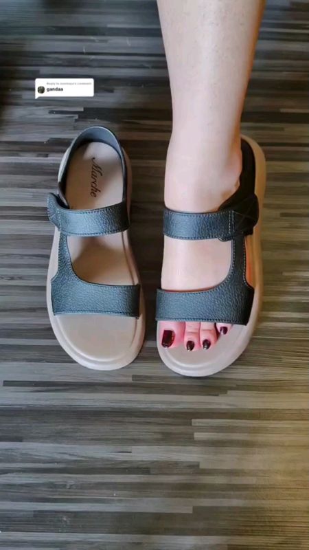 New fashion simple open toe flat sandals for women #sandals #forwomen #fyp #trending #MasMuraSaShopee