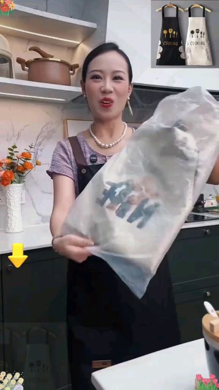 Someday Waterproof Kitchen Apron – Chef, BBQ, and Cooking Apron with Large Pocket for Men & Women