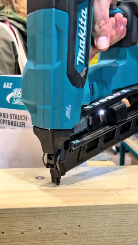 Pneumatic Brad Nailer #tool #tools #carpenter #carpentry #wood #nailgun #DIY #fyp #toolkit #toolset #woodworking #powertool #MasMuraSaShopee