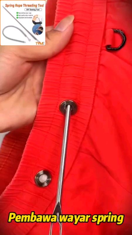 #springrope #threadingtool #bendable #sewingtool #waistrope #hatrope #sewingdevice #MasMuraSaShopee #FREECOINSINSHOPEE #threadertool #Multifunctional