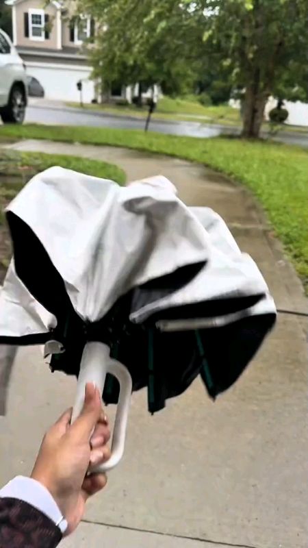 #24ribs #automatic #umbrella #windproof #antiUV #large #folding #withhook
