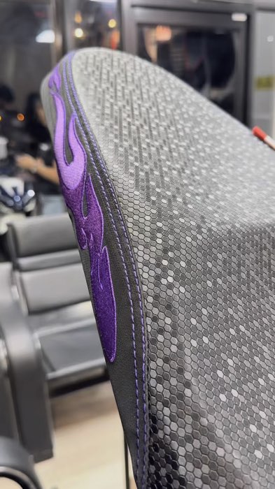 New full carbon universal seat cover #seatcover #foryou #rbjseatmaster #krianstyle