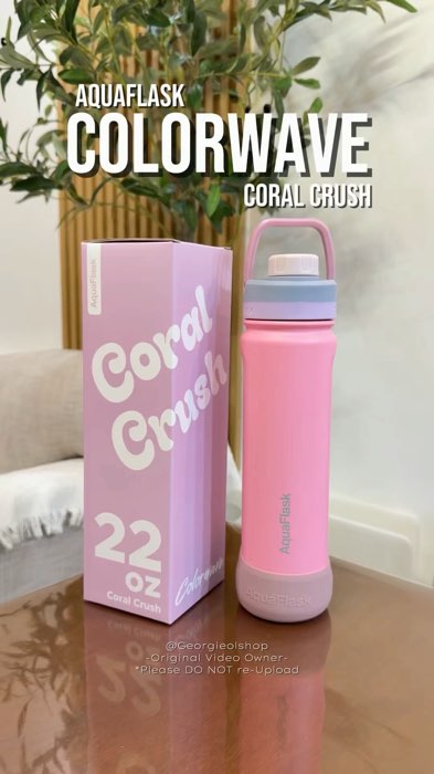 Aquaflask Coral Crush #aquaflask #colorwave #aquaflaskcolorwave