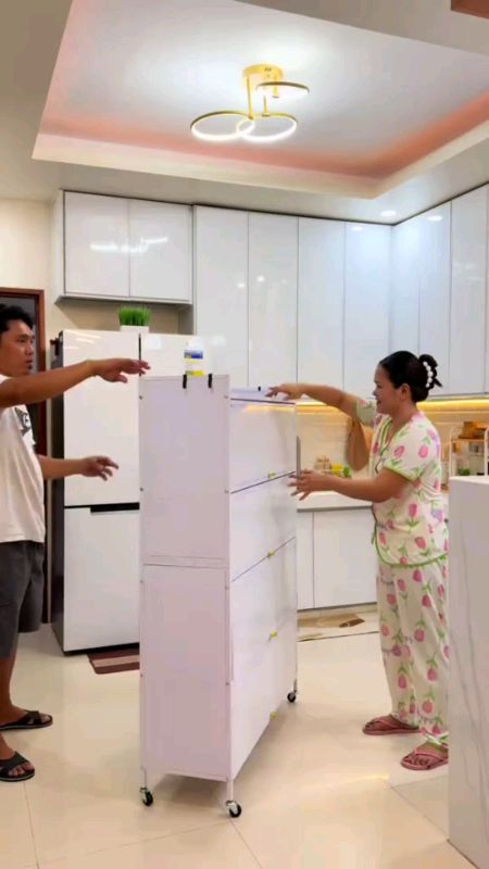 Check out Kitchen Dust Cabinet Rack Dustproof Storage Cabinet Carbon Steel Multi-function Rack Enclosed Rack #KitchenDustCabinetRack #kitchencabinet