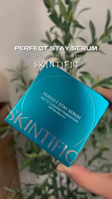 SKINTIFIC Perfect Stay Serum Matte Cushion Foundation SPF50 PA++++ Full Coverage #cushion #MasMuraSaShopee #foryou #FreeCoinsInShopeeVideo #foundation