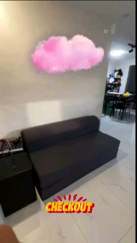 Black Sofa Bed Cover Full Cover with Zipper Plain #WishlistMoSagotKo #HugotSaShopee