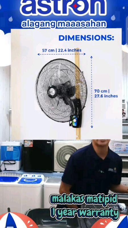 #astron #giga20 #wallfan #electricfan #fan #freecoinsinshopeevideo #masmurasashopee #shopeePhpaydaysale #hugotsashopee #viral #trending #shopeefinds