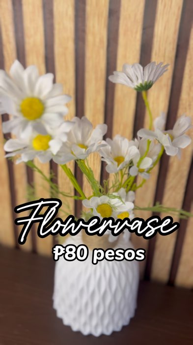Super cute & aesthetic 💐 #flowervase