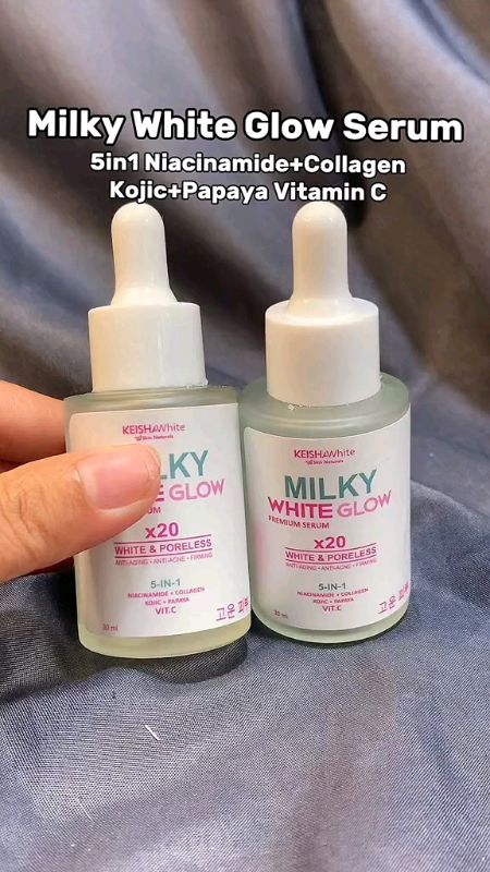 #Milky White Glow serum#masmurasashapee#alexshop