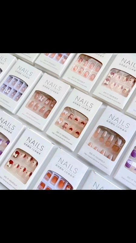 Check out 【Free Glue】24Pcs/Box Fake Nails with glue Fashion Nail art False Nail for kids Beauty nails COD for ₱38. Get it on Shopee now! https://s.sho