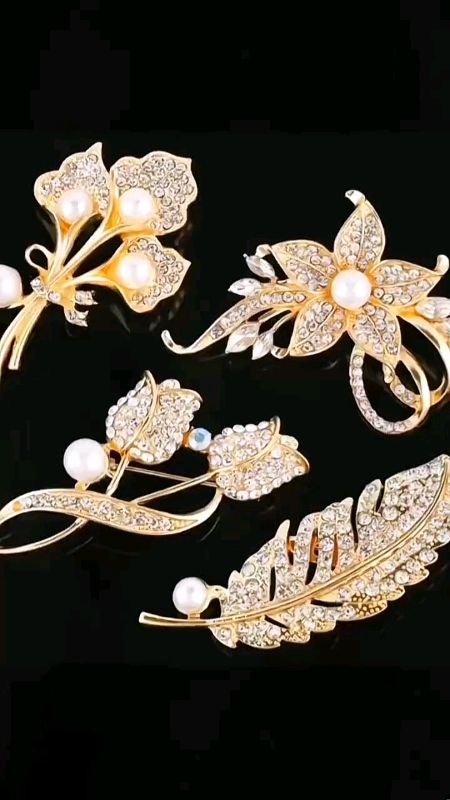 Brooch Pin. #FreeCoinsInShopeeVideo #MasMuraSaShopee #brooch #broochpin #pin #accessories #brooches #rhinestone #pearl #butterfly #flower #Aifha #fyp