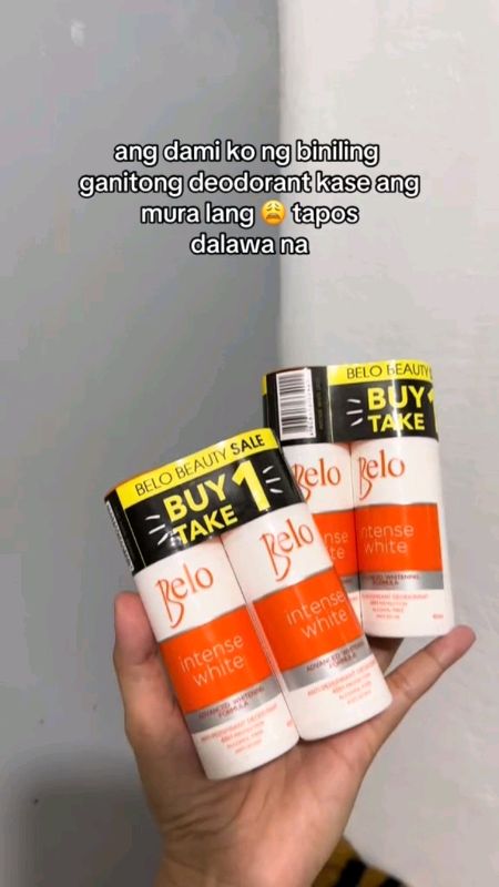 #Belo #deo #deodorant #orange