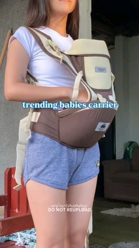 Baby Carrier with Hip Seat✨ Order na mommies🛒#babycarrier #carrier #carrierforbabies