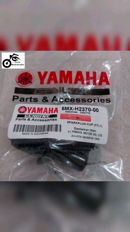 SPARK PLUG CAP for Yamaha MIO Sporty - 5MX-H2370-00 Genuine from Indonesia #FreeCoinsInShopeeVideo #sparkplugcap #yamaha #miosporty