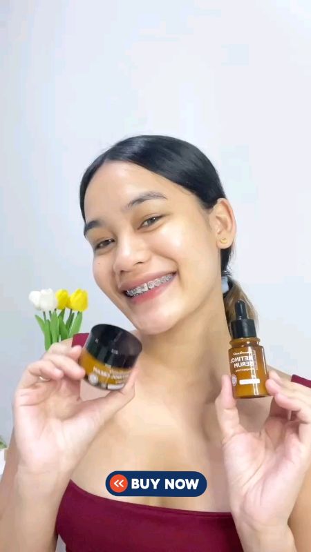 Vibrant Glamour Whitening Face Cream Serum Set Retinol #MasMuraSaShopee #FreeCoinsInShopeeVideo #paydaysale #checkout #skincare