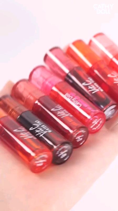 Cathy Doll water lip tint #liptint #cathtdoll #bkk #cosmetics #FreeCoinsInShopeeVideo