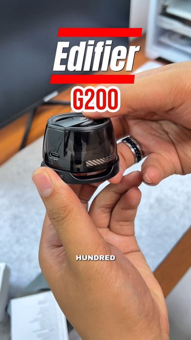 G200 bluetooth magnetic speaker by Edifier #bluetoothspeaker #magneticspeaker #edifier