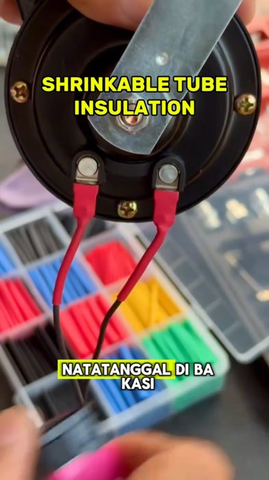 HEAT SHRINK TUBE INSULATION HEATPROOF / WATERPROOF - NAPAKAMURA LANG #heatshrinktube #shrinkabletube #insulation #electrical #wirings #tube #heatproof
