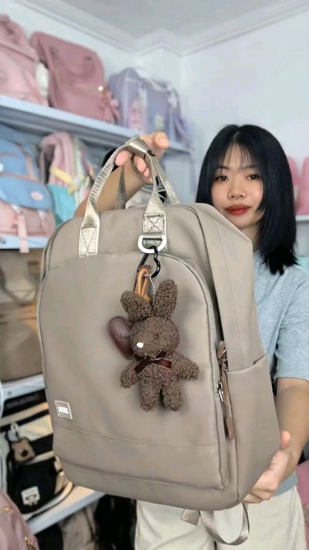 ##MasMuraSaShopee #bag #Schoolbag #backpack #studentbag #foryou #laptopbag