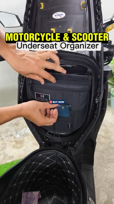 MOTORCYCLE & SCOOTER UNDERSEAT ORGANIZER BY IMMORTAL PH - MIO CLICK BEAT PCX AEROX NMAX ADV ETC #underseatorganizer #motorcycle #scooter #immortal #fy