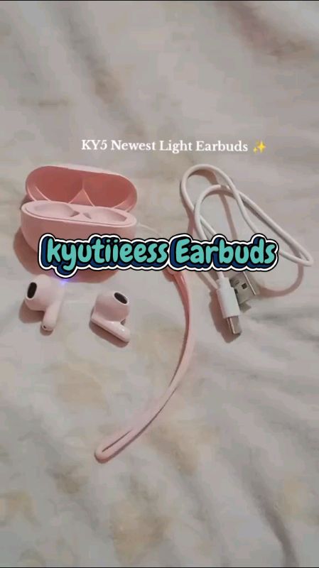 KY5 Newest Light Earbuds✨ Highly recommended po,ang cute at matagal din po sya malowbat✨ #earbuds