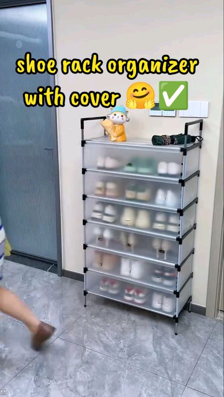 #FreeCoinsInShopeeVideo #MasMuraSaShopee shoe rack organizer with cover