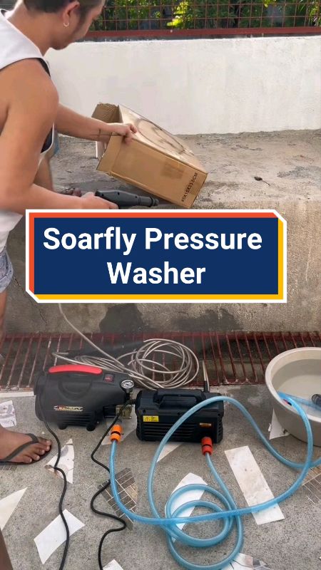 Soarfly Pressure Washer #soarfly #soarflypressurewasher #portablepressurewasher #pressurewasher #heavydutypressurewasher #FreeCoinsInShopeeVideo #fyp