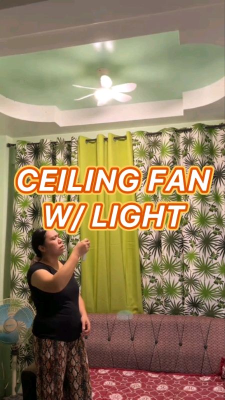 #ceilingfanwithlight #ceilingfan #aestheticceilingfan #homeessentials #FreeCoinsInShopeeVideo