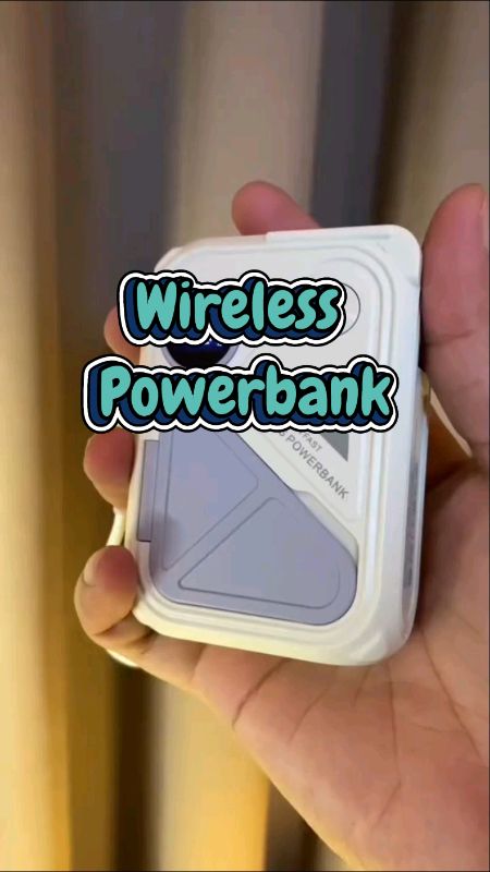 UNEED Portable Wireless Powerbank #wirelesspowerbank #powerbank #wireless #ShopeePHCommsXTRA #ShopeePH #FreeCoinsInShopeeVideo
