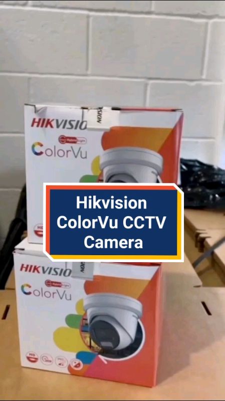 ✨Hikvision ColorVu CCTV Camera✨#securitycamera #cctv #indoor #OUTDOOR #wired #camera #security #safety #foryou #fyp #trending #viral #colorvu